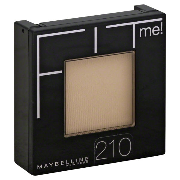 Maybelline Fit Me Pressed Powder 210 Sandy Beige, Choose Your Pack - Pack of 1