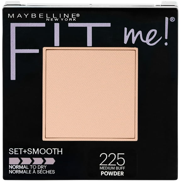 3 Pack - Maybelline New York Fit Me! Pressed Powder, Medium Buff [225] 0.30 oz
