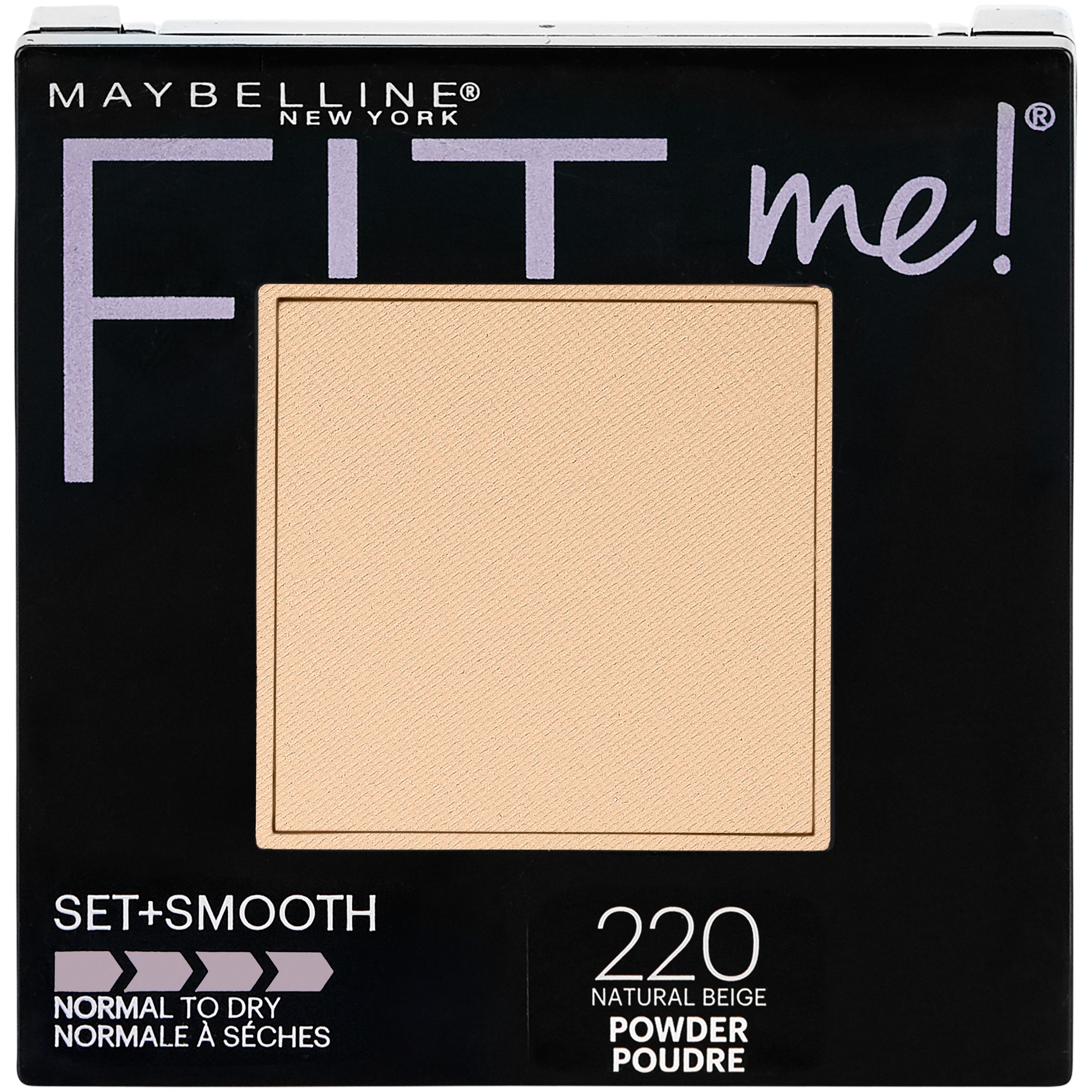 Maybelline Fit Me Set + Smooth Powder, Natural Beige, 0.3 oz. - image 1 of 7