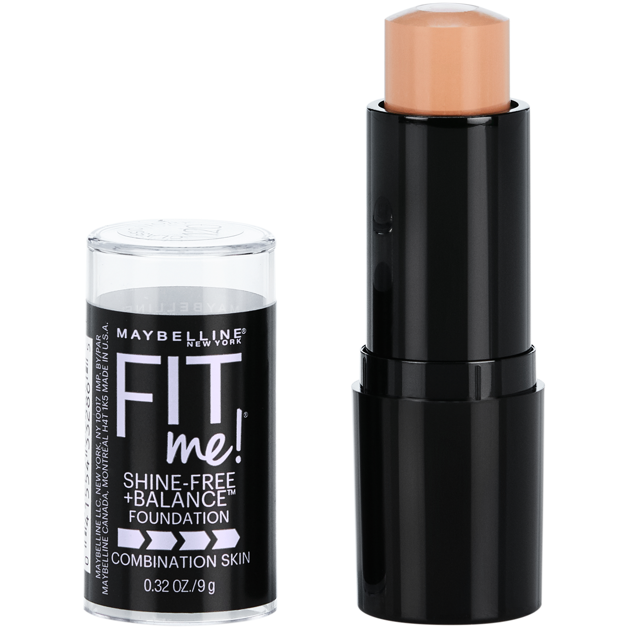 Maybelline Fit Me Shine-Free Stick Foundation Makeup, 120 Classic Ivory, 1 fl oz - image 1 of 6