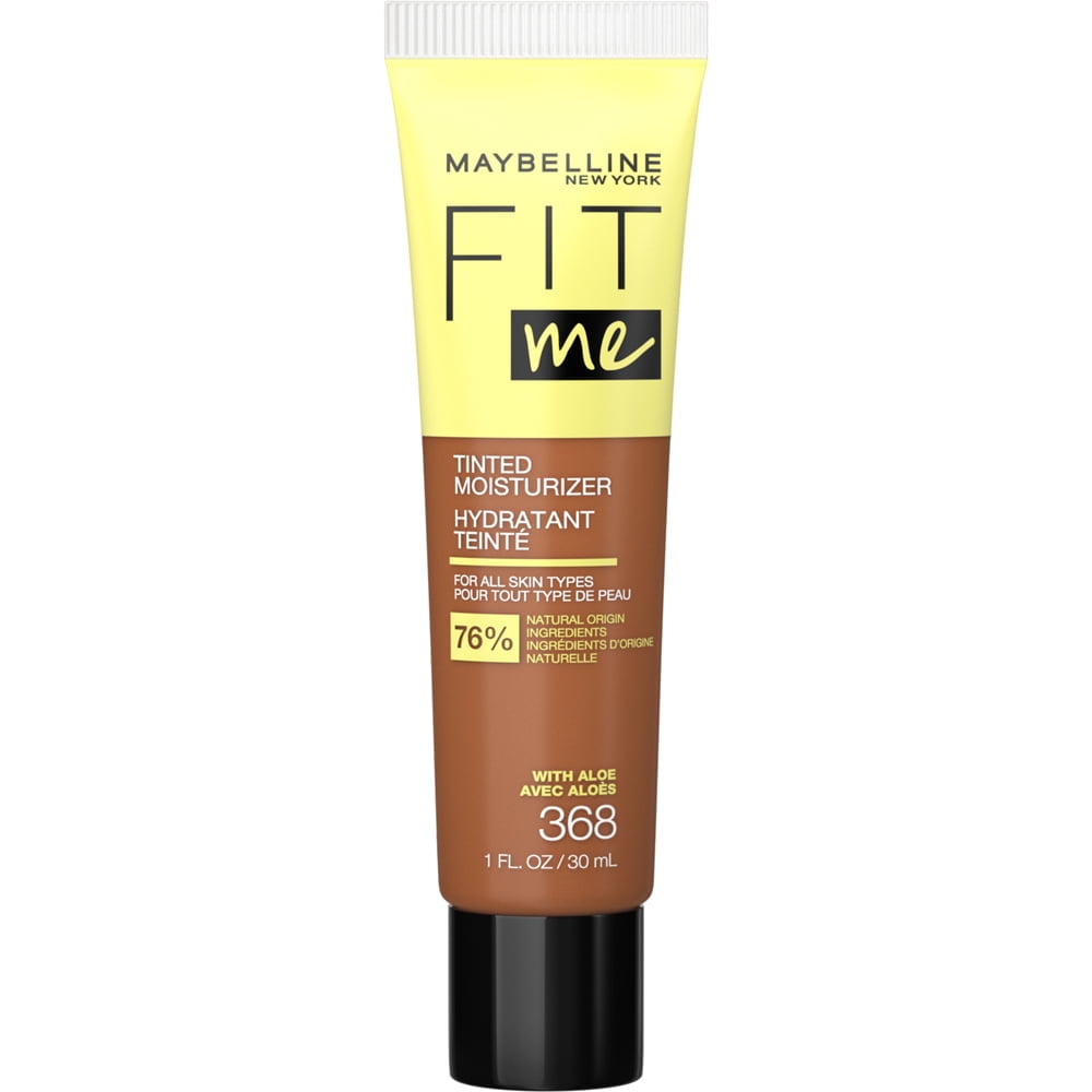 Maybelline Fit Me Tinted Moisturizer – Getönter Feuchtigkeitsspender, 12h Frische, Natürliche Abdeckung