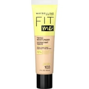 Maybelline Fit Me Tinted Moisturizer, Natural Coverage, Face Makeup, 103, 1 fl. oz.