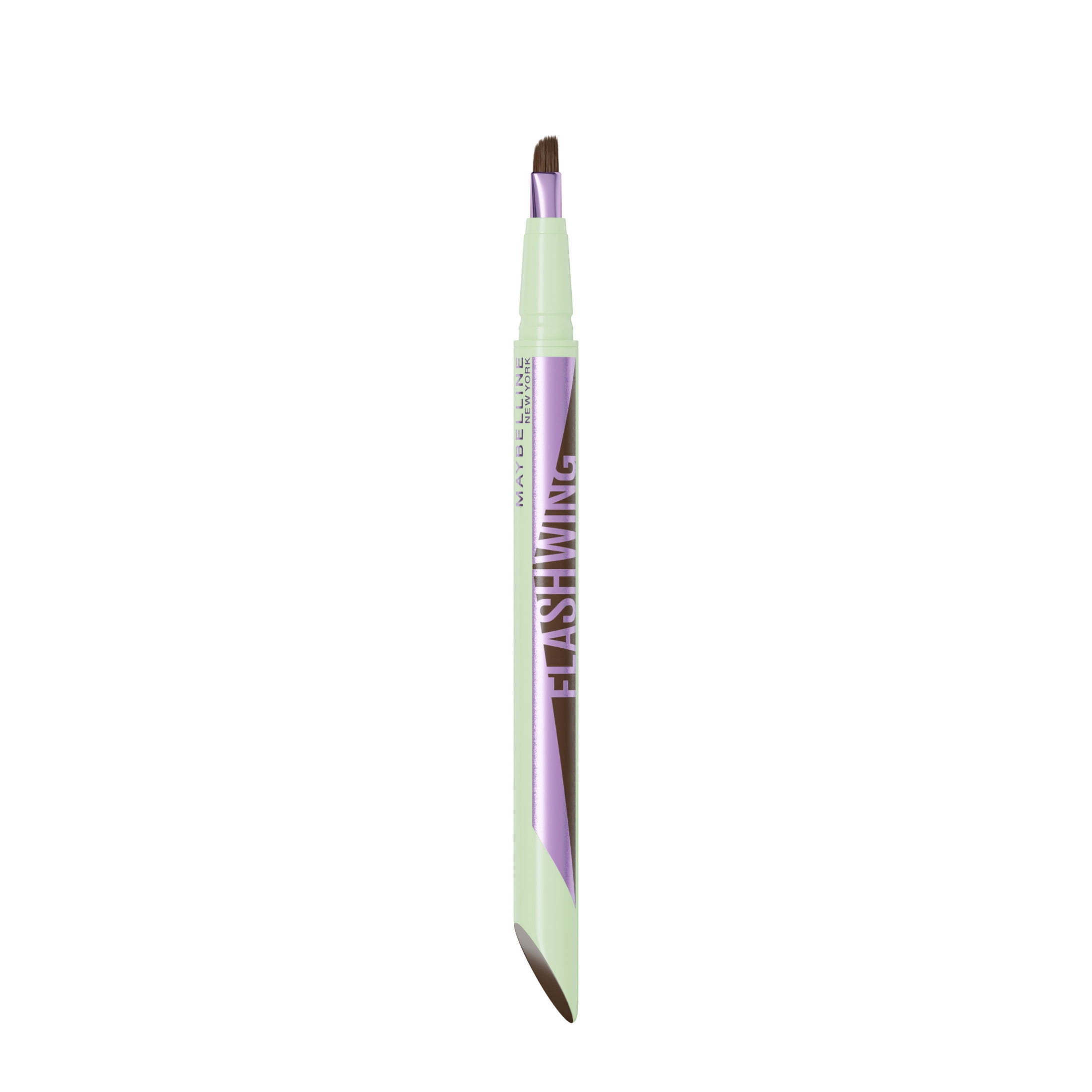 Maybelline Flash Wing Liner, Winged Liquid Eyeliner Pen, Long Lasting, Flash Brown, 0.02 fl oz