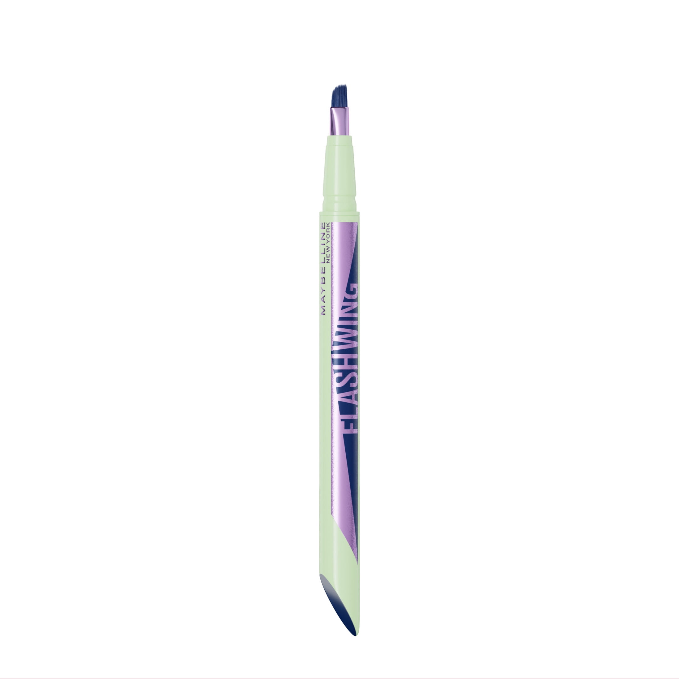 Maybelline Flash Wing Liner, Winged Liquid Eyeliner Pen, Long Lasting, Navy Flick, 0.02 fl oz
