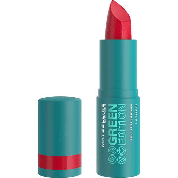 Maybelline Green Edition Butter Cream High Pigment Bullet Lipstick, Maple