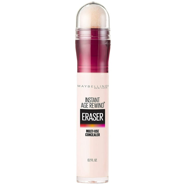 Maybelline Instant Age Rewind Eraser Dark Circles Treatment Concealer, Cool  Ivory, 0.2 Fl Oz (1 Count) (Packaging May Vary) Color: 95 COOL IVORY