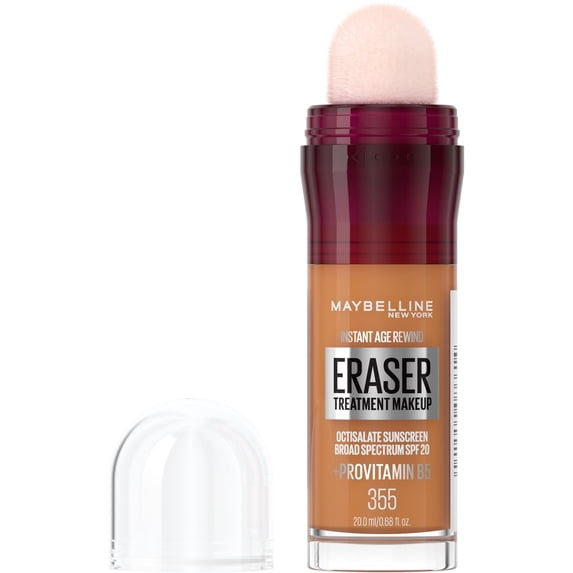 Maybelline Instant Age Rewind Eraser Treatment Foundation Makeup, SPF 20, 355, 0.68 fl oz