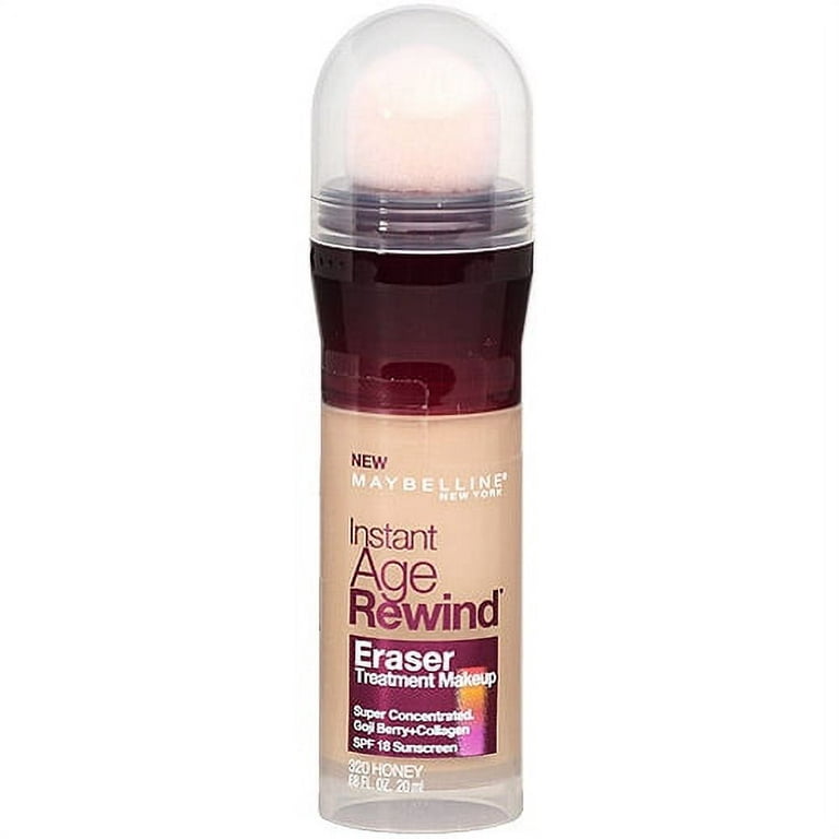 Rewind Age Maybelline 0.68 Honey, fl. Instant Makeup, Eraser Treatment oz.