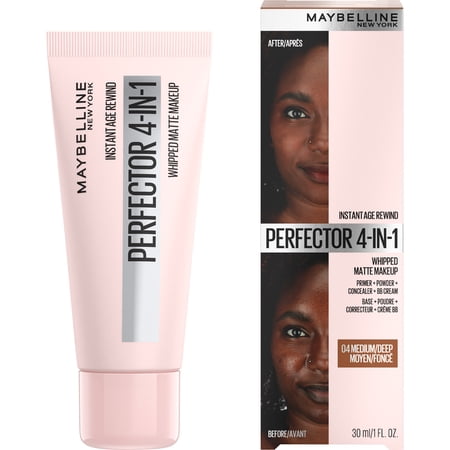 Maybelline Instant Age Rewind Instant Perfector 4-In-1 Matte Makeup, Medium/Deep, 1 fl oz