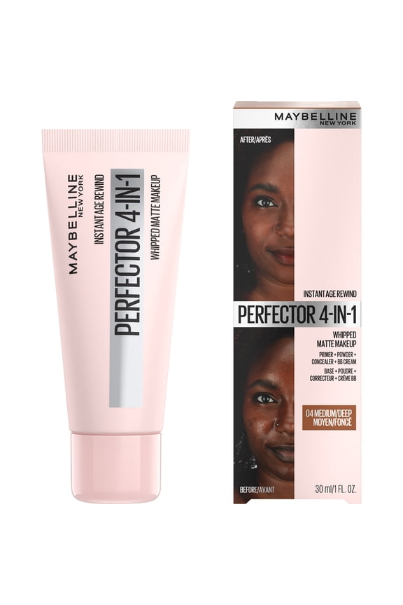 Instant Age Rewind Instant Perfector 4-In-1 Matte Makeup, Medium/Deep, 1 fl oz