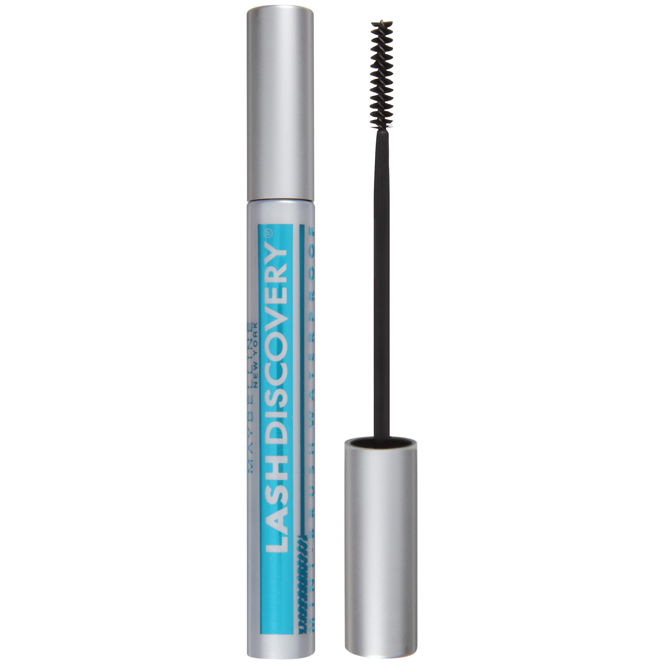 Maybelline Lash Discovery MiniBrush Waterproof Mascara, Very Black