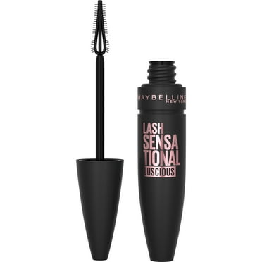 Maybelline Lash Sensational Luscious Washable Mascara, Blackest Black, 0.32 fl. oz.