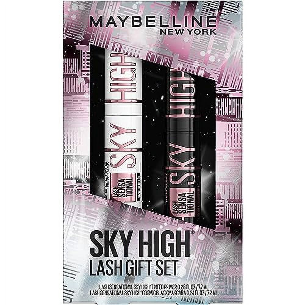 Soft High Black Sensational Tinted and Black, Sky Maybelline Mascara and in High Set, Gift in Primer Set Sky Makeup 1 Lash Includes High Mascara Sky Primer Cosmic
