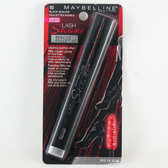 Maybelline Lash Stiletto Sequins Mascara #10 Black Sequins