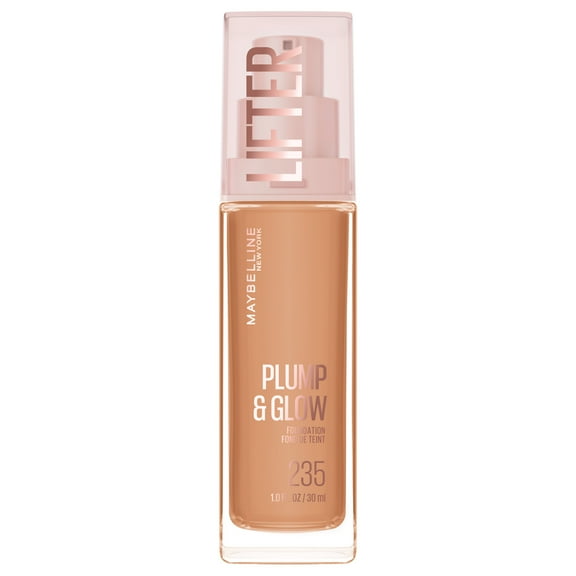 Maybelline Lifter Plump & Glow Foundation, Hyaluronic Acid, 235 Cool, 1 Piece