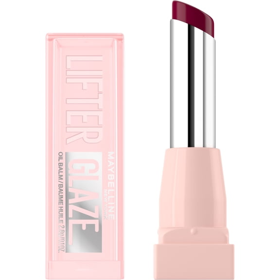 Maybelline Lifter Glaze Hydrating Lip Gloss Oil Balm with Hydrating Oil Blend, Acai Glaze, 0.1 oz