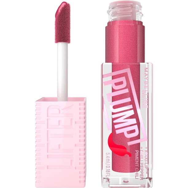 buy freeze mauve lip gloss n.y.c Maybelline Lifter Plump Lasting Gloss, Bite and pink Frozen Lip Gloss Set for