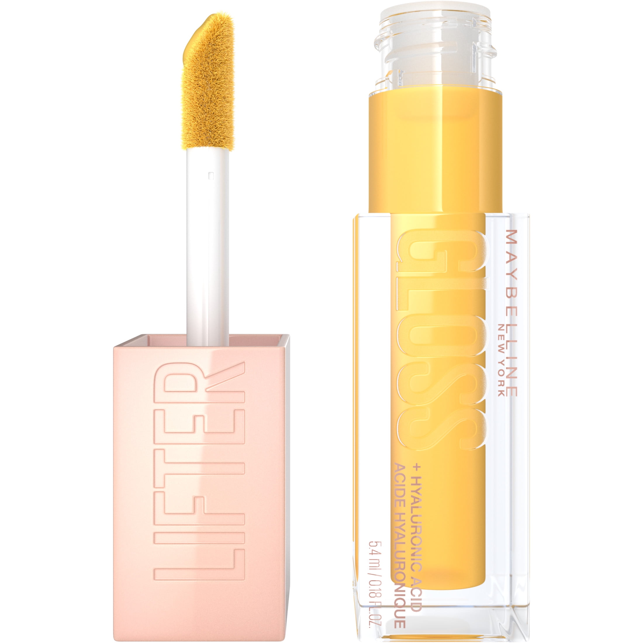 Maybelline Lifter Gloss, Honey, Hydrating Lip Gloss with