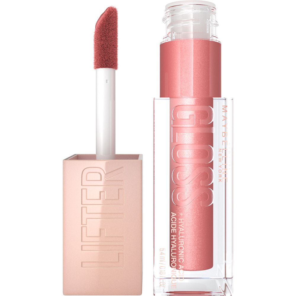 Maybelline Lifter Gloss Lip Gloss Makeup with Hyaluronic Acid, Moon - image 1 of 14