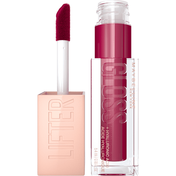 Maybelline Lifter Lip Gloss with Hyaluronic Acid, Taffy