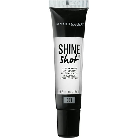 Maybelline Lip Studio Shine Shot Lip Topcoat, Clear Vinyl, 0.5 Fl Oz