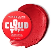 Maybelline Cloudtopia Whipped Matte Cheek and Lip Mousse Blush, Divine Crimson, 2.03 fl oz