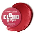 thumbnail image 1 of Maybelline Cloudtopia Whipped Blush, Blurred Matte Finish Cheek & Lip Mousse, Ethereal Rouge, 2.03 fl oz, 1 of 8