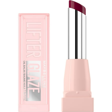 Maybelline Lifter Glaze Hydrating Lip Gloss Oil Balm with Hydrating Oil Blend, Acai Glaze, 0.1 oz