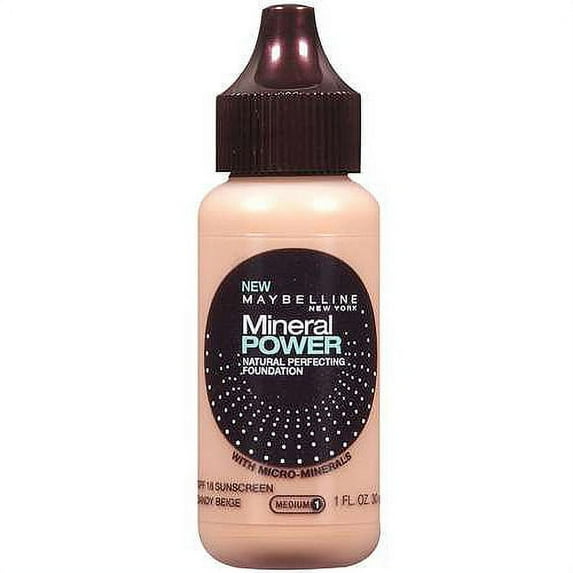 Maybelline Mineral Powder Natural Perfecting Foundation, 1 fl oz