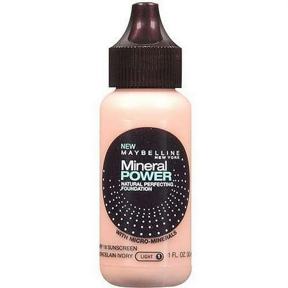 Maybelline Mineral Powder Natural Perfecting Foundation, 1 fl oz
