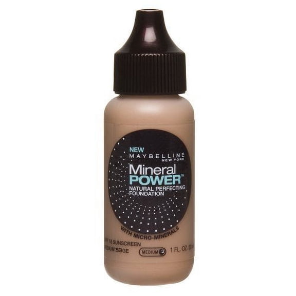 Maybelline Mineral Power Liquid Foundation Medium Beige