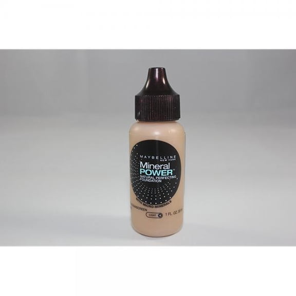 Maybelline Mineral Power Natural Perfecting Foundation, Nude 1 fl oz (30 ml)