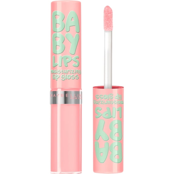 Maybelline New York Baby Lips Moisturizing Lip Gloss, 35 Life's a Peach, 0.18 Fl. Oz.