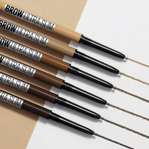 Maybelline New York Brow Ultra Slim Defining Eyebrow Pencil, Deep Brown