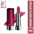 thumbnail image 1 of Maybelline New York Color Sensational Creamy Matte Lipstick - 680 Mesmerizing Magenta, 1 of 1