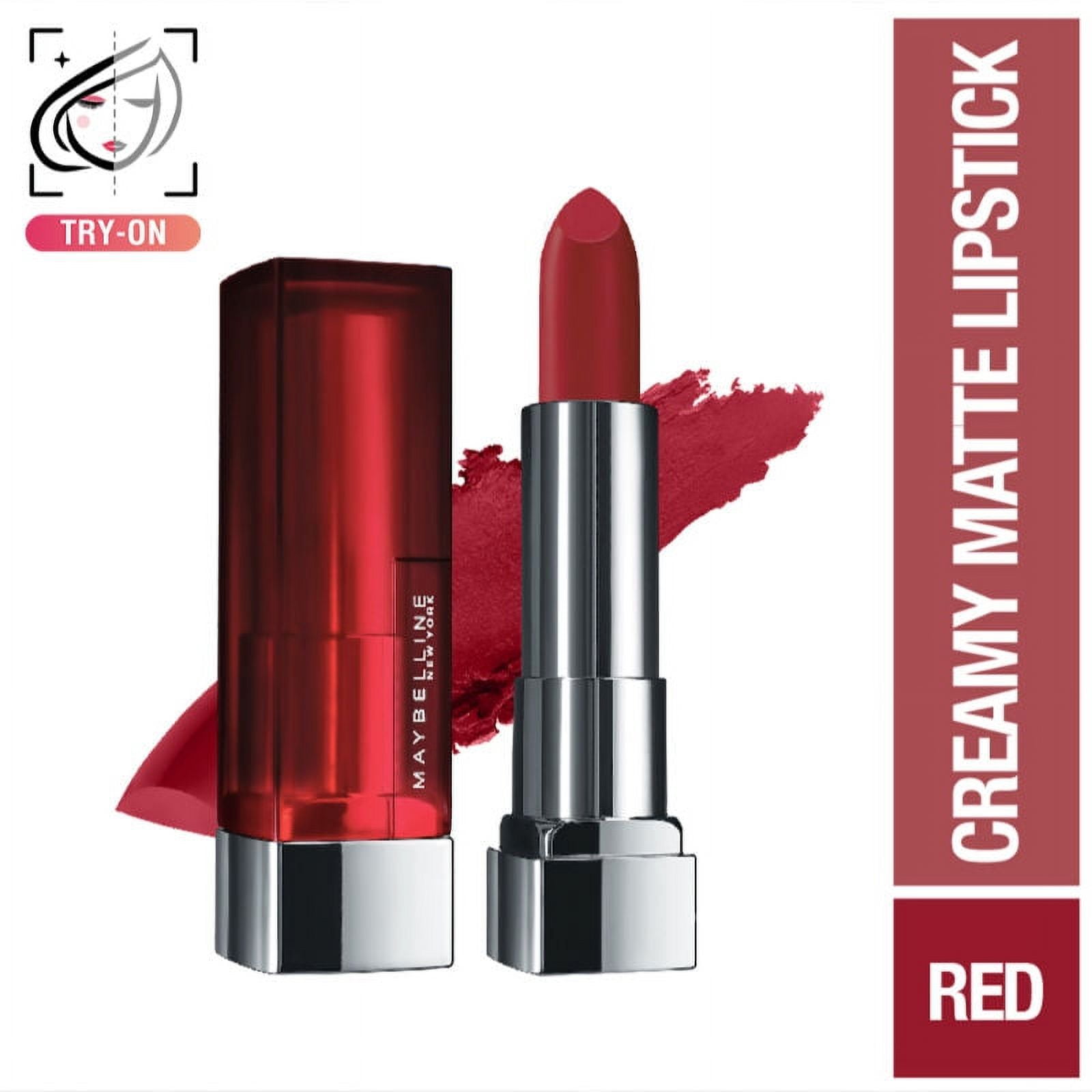 Maybelline New York Color Sensational Creamy Matte Lipstick - 691 Rich ...