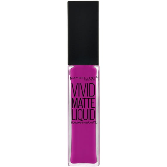 Maybelline New York Color Sensational Vivid Matte Liquid Lip Color, Orchid Shock, 0.26 Fl Oz