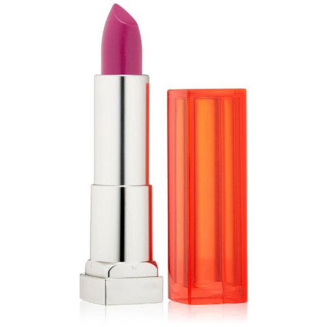 Maybelline New York Color Sensational Vivids Lipcolor, Hot Plum, 0.15