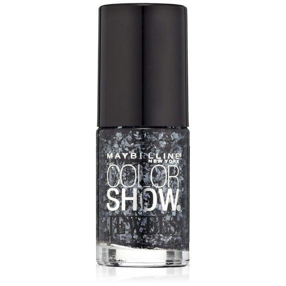 Maybelline New York Color Show Jewels Nail Lacquer, 606 Gleaming Graphite