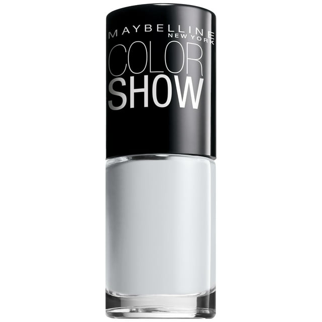 Maybelline New York Color Show Nail Lacquer, Audacious Asphalt, 0.23 Fluid Ounce