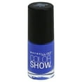 thumbnail image 1 of Maybelline New York Color Show Nail Lacquer, Blue Bombshell 0.23 oz, 1 of 3