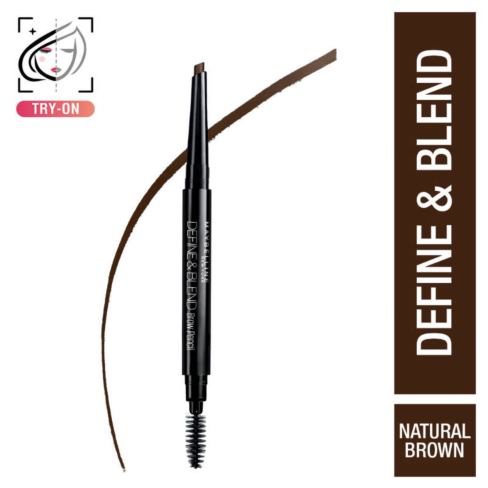 Maybelline New York Define & Blend Brow Pencil Natural Brown
