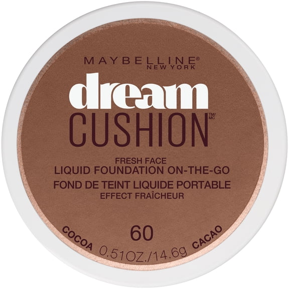 Maybelline New York Dream Cushion Fresh Face Liquid Foundation, Cocoa