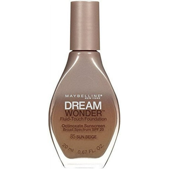 Maybelline New York Dream Wonder Fluid-Touch Foundation, Sun Beige, 0.67 Fluid Ounce
