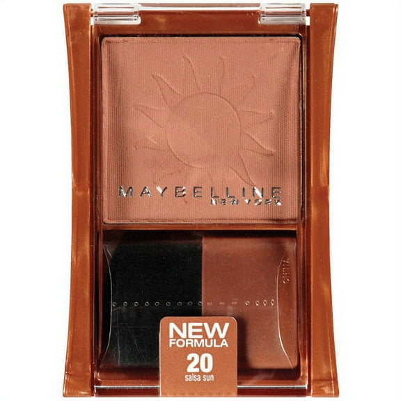 Maybelline New York Expert Wear Bronzer, 20 Salsa Sun, 0.16 Oz.