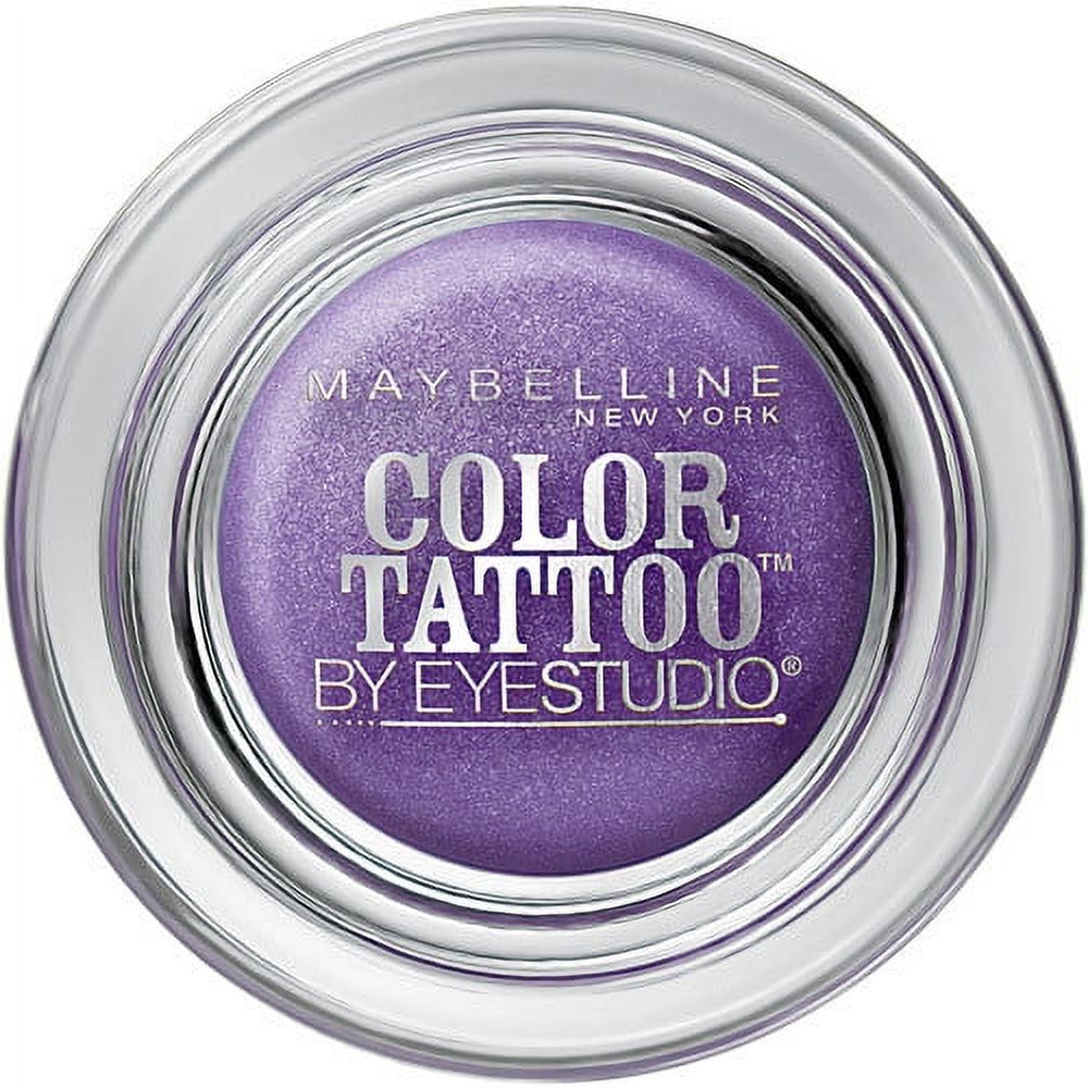 Maybelline New York Eyestudio ColorTattoo 24HR Cream Gel Eye Shadow, Painted Purple, 0.14 oz - image 1 of 20
