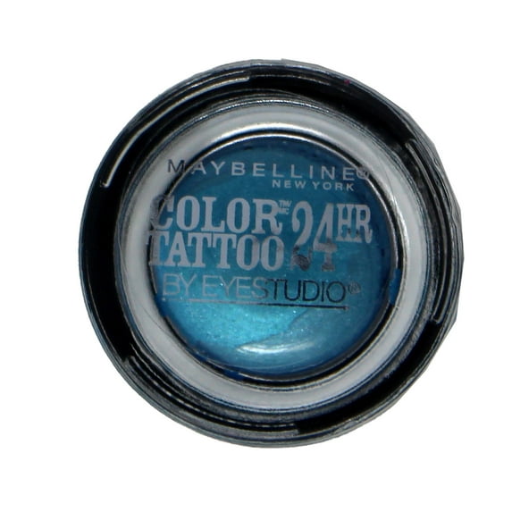 Maybelline New York Eyestudio ColorTattoo 24HR Cream Gel Eye Shadow, Tenacious Teal, 0.14 oz