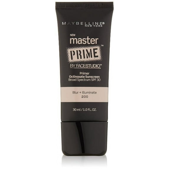 Maybelline New York Face Studio Master Prime Makeup, Blur Plus Illuminate, 1 Fluid Ounce
