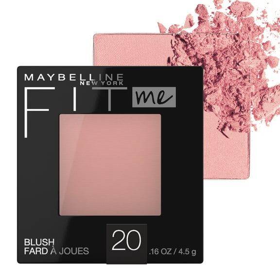 Maybelline New York Fit Me Blush, Mauve, 0.16 oz