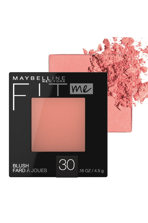 New York Fit Me Blush, Rose, Natural, 0.16 fl oz